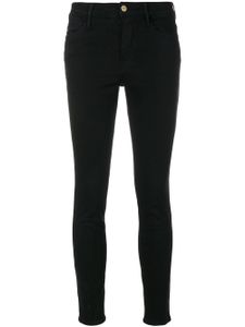 FRAME jean skinny à taille haute - Noir