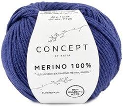 Katia Merino 100% 051 Medium blauw