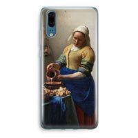 The Milkmaid: Huawei P20 Transparant Hoesje