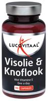 Lucovitaal Visolie en Knoflook Capsules