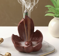 Lotus Wierookbrander Bruin - Wierook - Spiritueelboek.nl