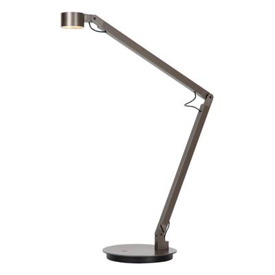 Lucide OGDEN - Bureaulamp - LED 3 StepDim - 1x7W 3000K - Grijs ijzer | Premium