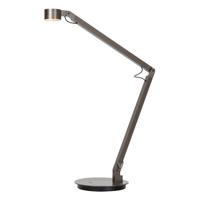 Lucide OGDEN - Bureaulamp - LED 3 StepDim - 1x7W 3000K - Grijs ijzer | Premium