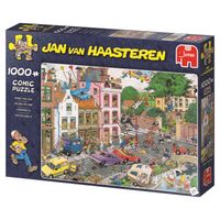 Jumbo puzzel 1000 stukjes Jan van Haasteren Vrijdag de 13e - thumbnail