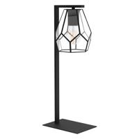 Eglo TafellampMardyke zwart met glas - 43646