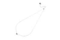 Go Dutch Label Ketting met Hartje Zilver