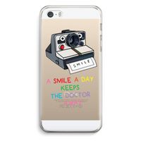 Smile: iPhone 5 / 5S / SE Transparant Hoesje