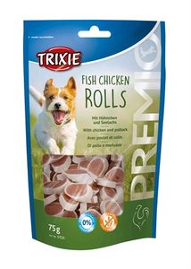 TRIXIE PREMIO FISH CHICKEN ROLLS 75GR 6 ST