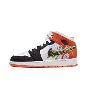 Air Jordan 1 Mid Basketball Blossom (GS)