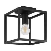 EGLO Eldrick Plafondlamp - E27 - 20 cm - Zwart