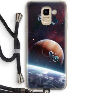 Examiner: Samsung Galaxy J6 (2018) Transparant Hoesje met koord