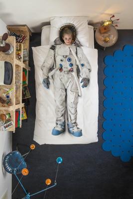 Snurk Astronaut dekbedovertrek