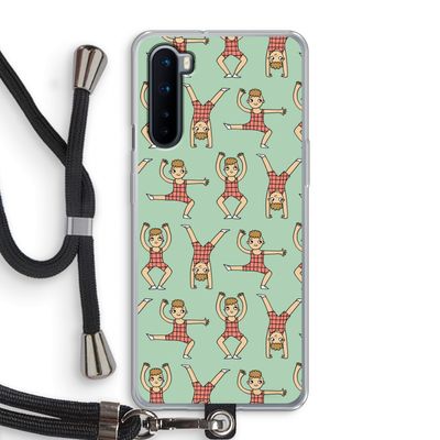 Gymboys: OnePlus Nord Transparant Hoesje met koord