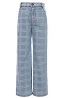 LOOXS 10sixteen Meisjes jeans broek - Geruit - thumbnail