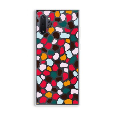 Colored Giraffe: Samsung Galaxy Note 10 Plus Transparant Hoesje