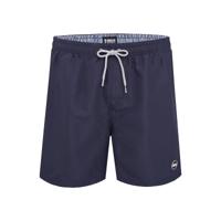 Happy Shorts Happy Shorts Zwemshort Heren Effen Navy Blauw