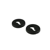 AMI klikrozetten rond - Ø 55mm - cilindergat - zwart - 739373