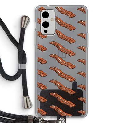 Bacon to my eggs #2: OnePlus 9 Transparant Hoesje met koord