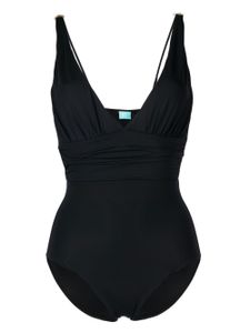 Melissa Odabash maillot de bain à col v - Noir