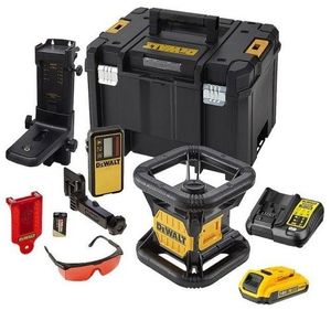 DeWalt DCE074D1R-QW - 18V XR Volautomatische roterende laser (Indoor) | rode laser - DCE074D1R-QW