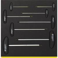 Stahlwille TCS 10768/8 Haakse schroevendraaierset 2 mm, 2.5 mm, 3 mm, 4 mm, 5 mm, 6 mm 8-delig