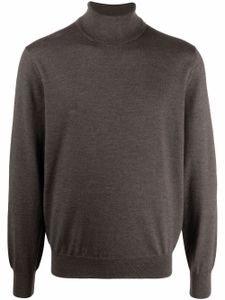 D4.0 pull en maille à col roulé - Marron