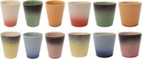 Studio Tavola Koffieset Fire (bekers & koffiekopjes) - 12 stuks