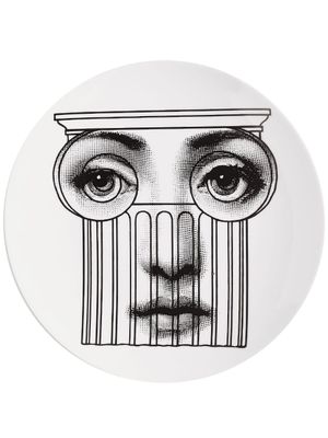 Fornasetti assiette décorative Tema e Variazioni n.278 (26 cm) - Blanc