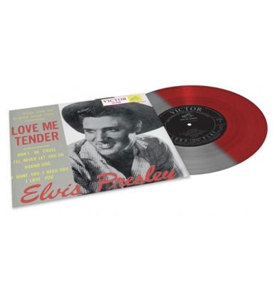 Elvis Presley - Love Me Tender (Rood & Zilver) 10" Vinyl