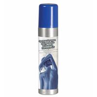 Bodypaint spray - Blauw - lichaam- en haarspray - Verf/schmink voor lichaam en haar