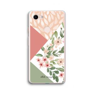 Sweet heaven geometrics: Google Pixel 3 XL Transparant Hoesje