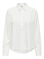 Only Onlberit Life L/s Shirt Wvn Blouse Snow White