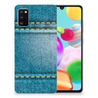 Samsung Galaxy A41 | Sillicone Back Cover | Jeans