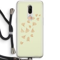 Falling Leaves: OnePlus 6 Transparant Hoesje met koord