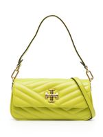 Tory Burch sac porté épaule Kira à motif chevrons - Vert - thumbnail