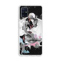 Camouflage de sommeil: Galaxy A51 4G Transparant Hoesje