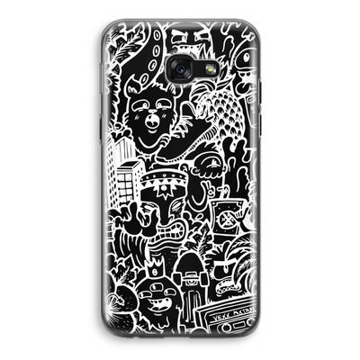 Vexx Black Mixtape: Samsung Galaxy A5 (2017) Transparant Hoesje