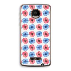 Klaproosjes: Motorola Moto Z Force Transparant Hoesje