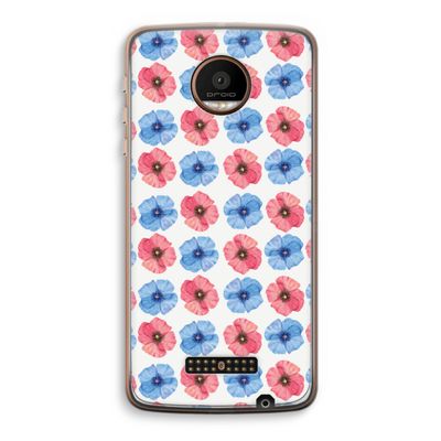 Klaproosjes: Motorola Moto Z Force Transparant Hoesje