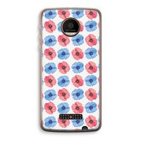 Klaproosjes: Motorola Moto Z Force Transparant Hoesje