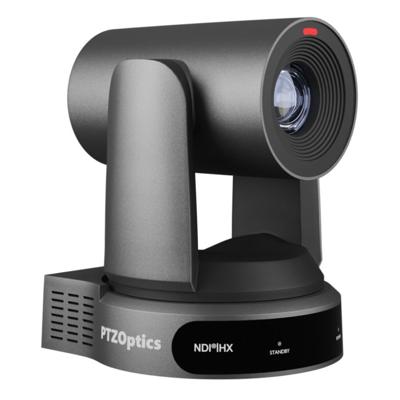 PTZOptics Move 4K, een 3th Gen PTZ camera, 30x Optical Zoom grijs