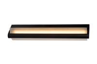 Lucide WANDA - Wandlamp Badkamer - LED - 1x15W 3000K - IP44 - Zwart