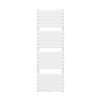 Handdoekradiator BWS Ress Middenaansluiting 180x60 cm Wit Boss & Wessing