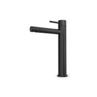 Hotbath BUDDY Wastafelmengkraan - hoog model - Geborsteld zwart PVD B103HMBP