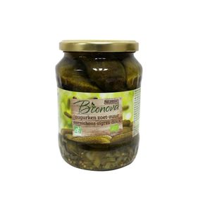 Augurken zoet zuur bio