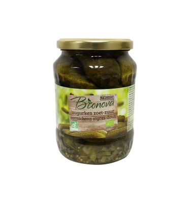 Augurken zoet zuur bio