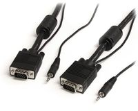 StarTech.com 15m Coax Hoge Resolutie VGA Monitorkabel met Audio HD15 M/M - thumbnail