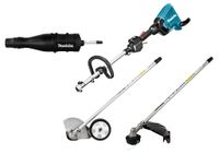 Makita DUX60ZX9 | 2x18 V Combisysteem + Bosmaaier-, Kantensnijder- en Bladblazer opzetstuk | Zonder accu&apos;s & Lader