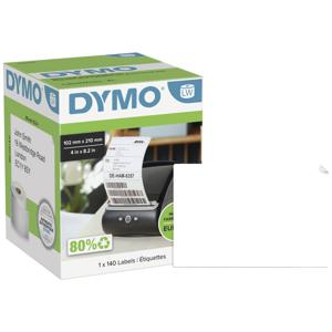 DYMO Rol met etiketten 102 x 210 mm Wit 140 stuk(s) Permanent hechtend 2166659 Verzendetiketten