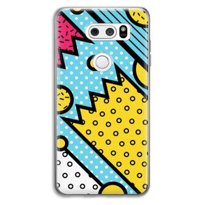 Pop Art #1: LG V30 Transparant Hoesje